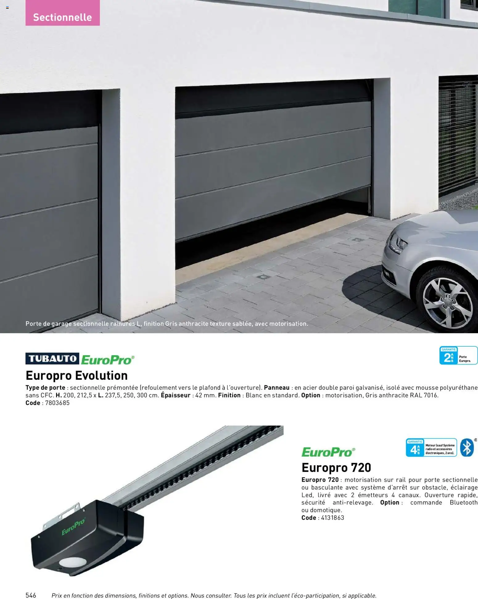 {H1} | Page: 546 | Produits: Radio, Mousse, Porte, Livre