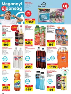 Spar akciós ujság - amely érvényes a következő dátumtól: 18.09.2025 | Oldal: 14