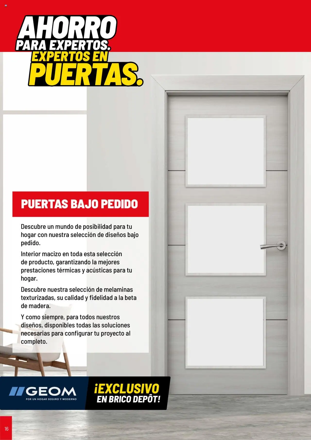 Brico Depôt Puertas y ventanas │ válido desde el 23.07.2025 | Página: 16