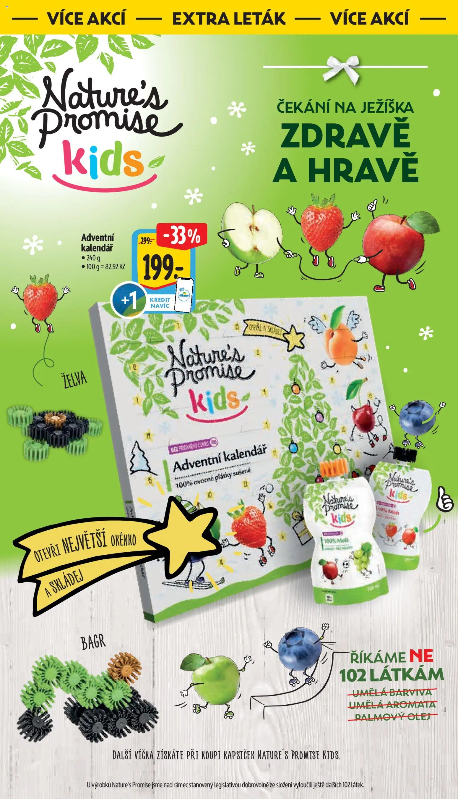 Albert leták - Supermarket od 19.11.2025 | Strana: 33 | Produkty: Olej, Adventní kalendář, Kalendář