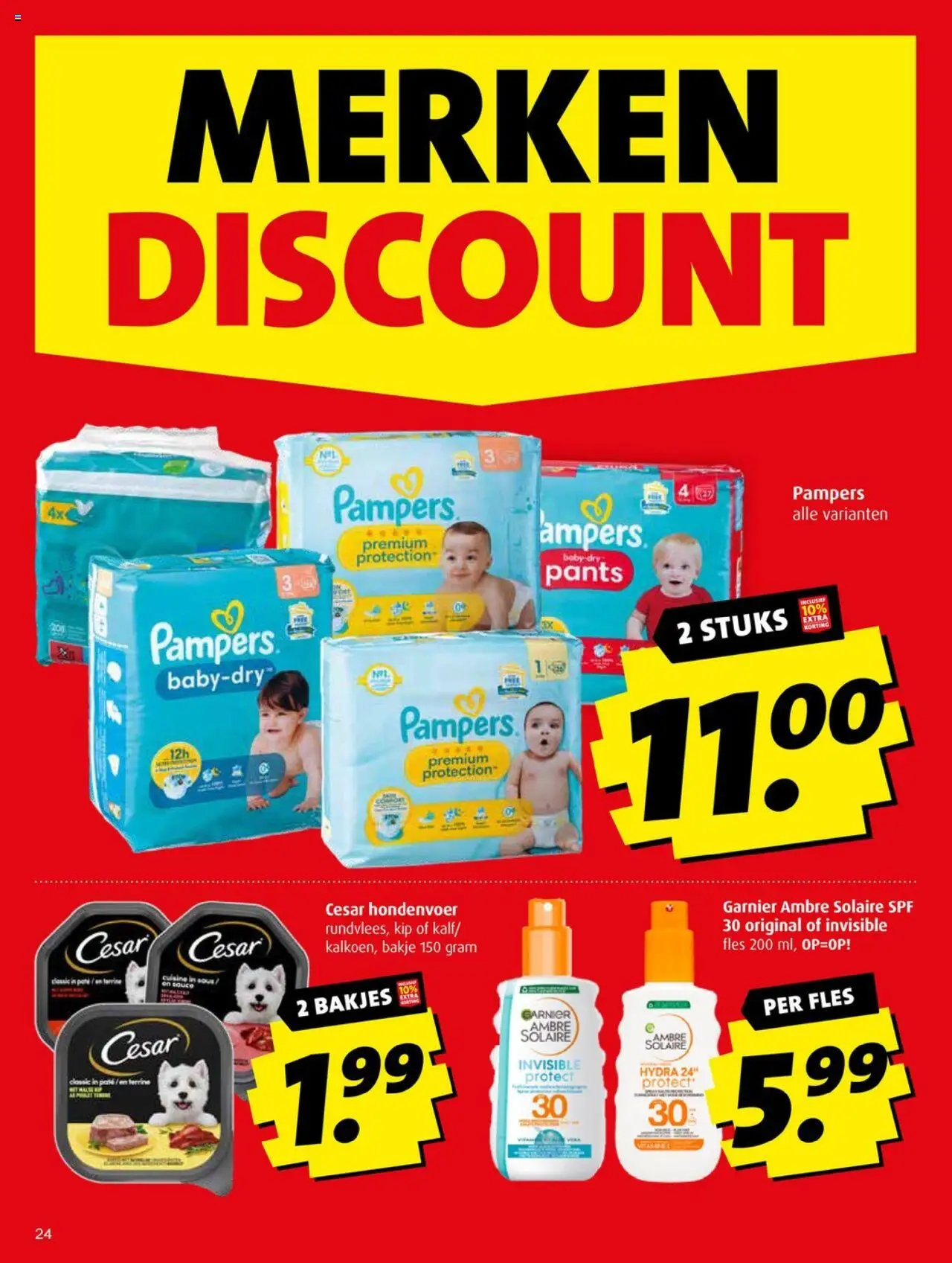  | Pagina: 24 | Producten: Fles, Pampers, Kip