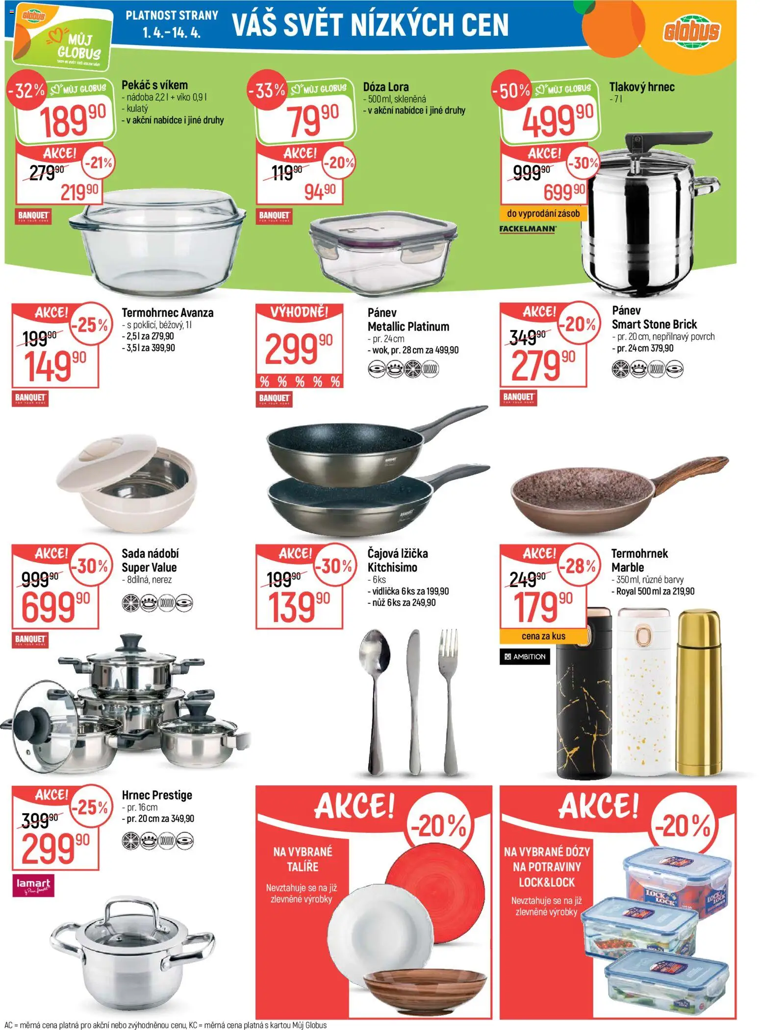 Globus leták - Trmice od 01.04.2026 | Strana: 29 | Produkty: Dózy, Globus, Hrnec, Lžička