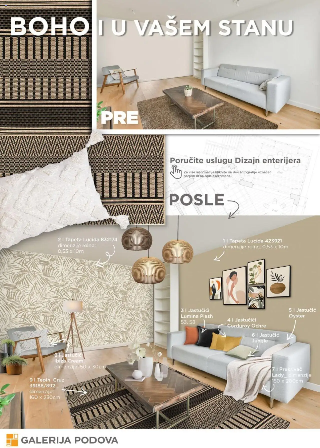 Galerija Podova katalog - važi od 31.01.2025 | Strana: 71 | Proizvode: Tepih