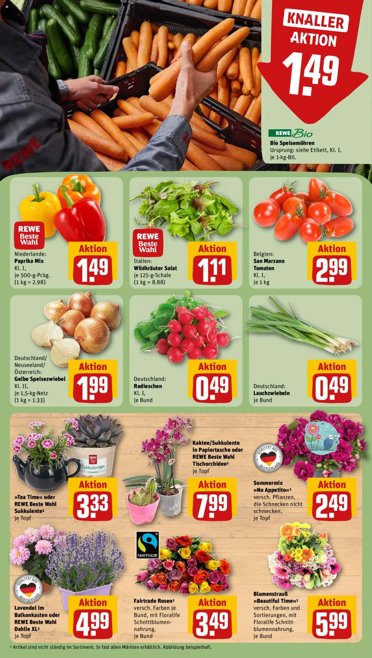 Rewe ihr Kaufpark Prospekt 	 - gültig ab dem 30.06.2025 | Seite: 5 | Produkte: Tomaten, Paprika, Lavendel, Salat