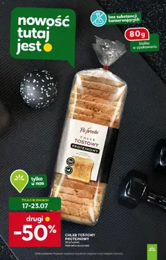 Stokrotka Gazetka - Market od 17.07.2025 | Strona: 6 | Produkty: Chleb tostowy, Chleb proteinowy, Chleb