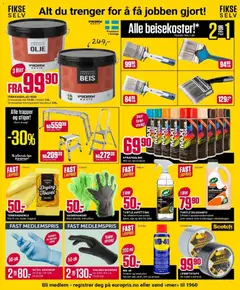 Forhåndsvisning av Europris kundeavis gyldig fra 20.04.2026 | Side: 11 | Produkter: Olje, Hansker, Суміш дитяча