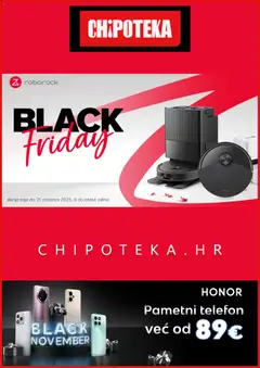 Black Friday Chipoteka - Pregled kataloga iz trgovine Chipoteka, vrijedi od 10.11.2025
