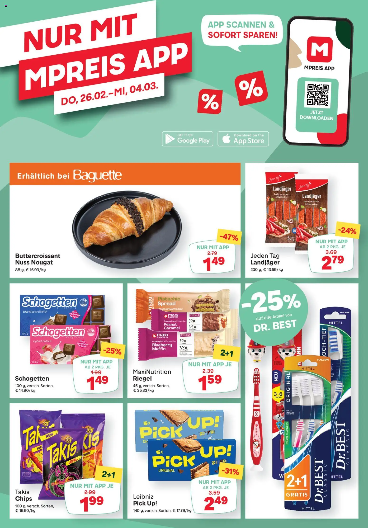 MPREIS Altenmarkt im Pongau gültig ab 26.02.2026 | Seite: 13 | Produkte: Chips, Kappe, Jääkaappipakastin