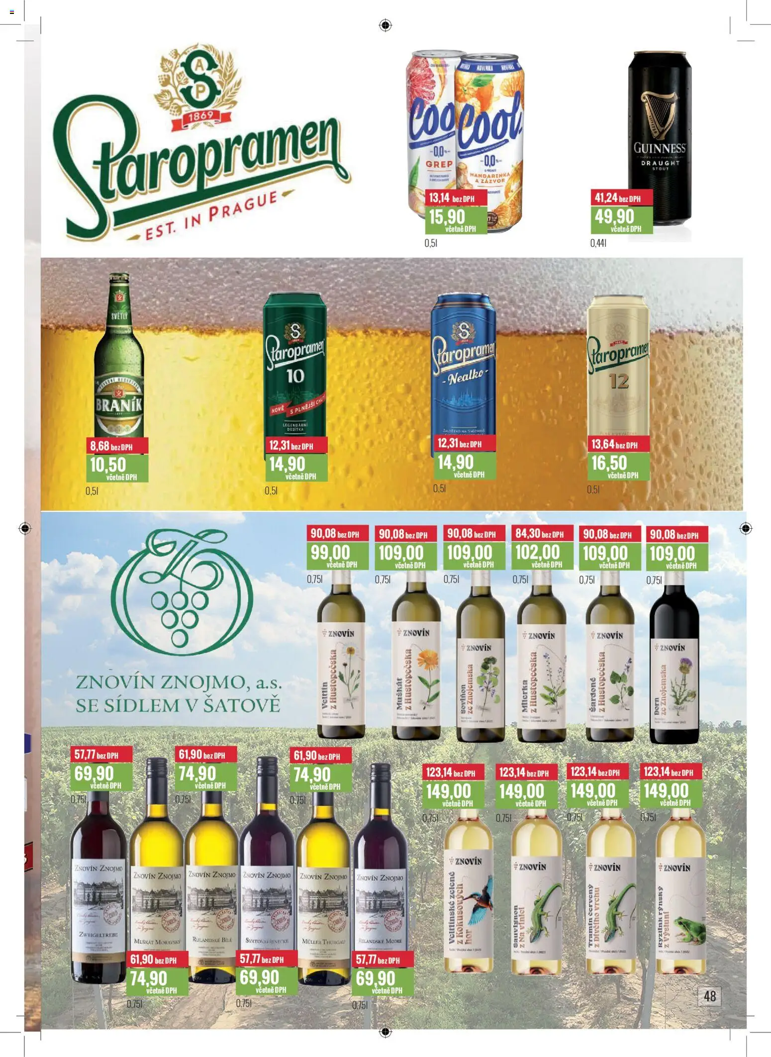 Ratio leták od 01.01.2026 | Strana: 49 | Produkty: Grep, Guinness, Zázvor, Tramín červený