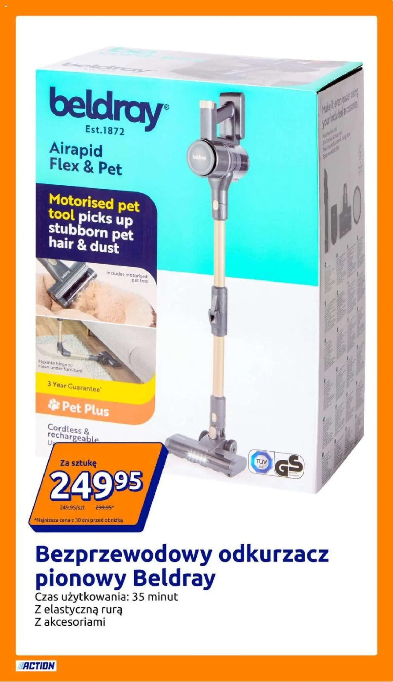 Action Gazetka od 11.02.2026 | Strona: 13 | Produkty: Odkurzacz, Odkurzacz pionowy