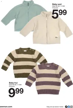Zeeman - Folder - Voorbeeld van een folder van Zeeman, geldig van 11.10.2025 | Pagina: 8 | Producten: Vest, Trui