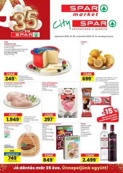 Spar Market Akciós újság - amely érvényes a következő dátumtól: 08.01.2026