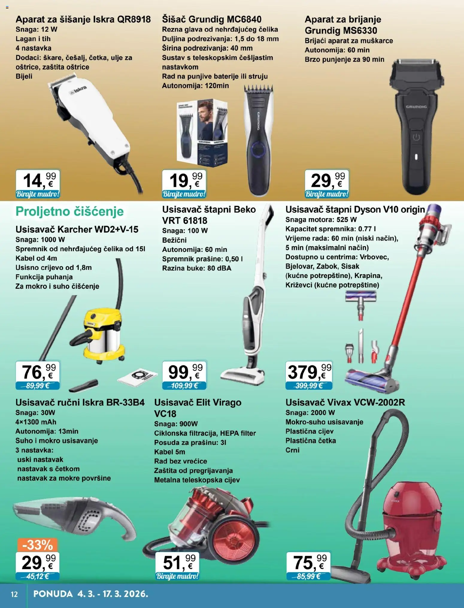 KTC katalog | vrijedi od 04.03.2026 | Stranica: 7 | Proizvodi: Četka, Baterije, Kärcher, Kabel