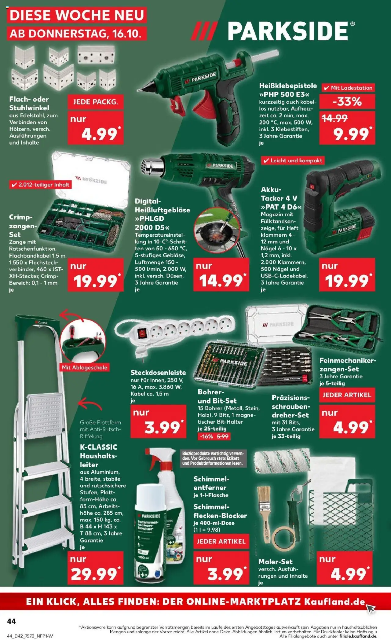 Kaufland prospekt Bocholt	 – gültig ab 19.10.2025 | Seite: 44 | Produkte: Kabel