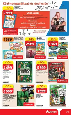 Auchan akciós újság Szolnok - amely érvényes a következő dátumtól: 23.04.2026 | Oldal: 39