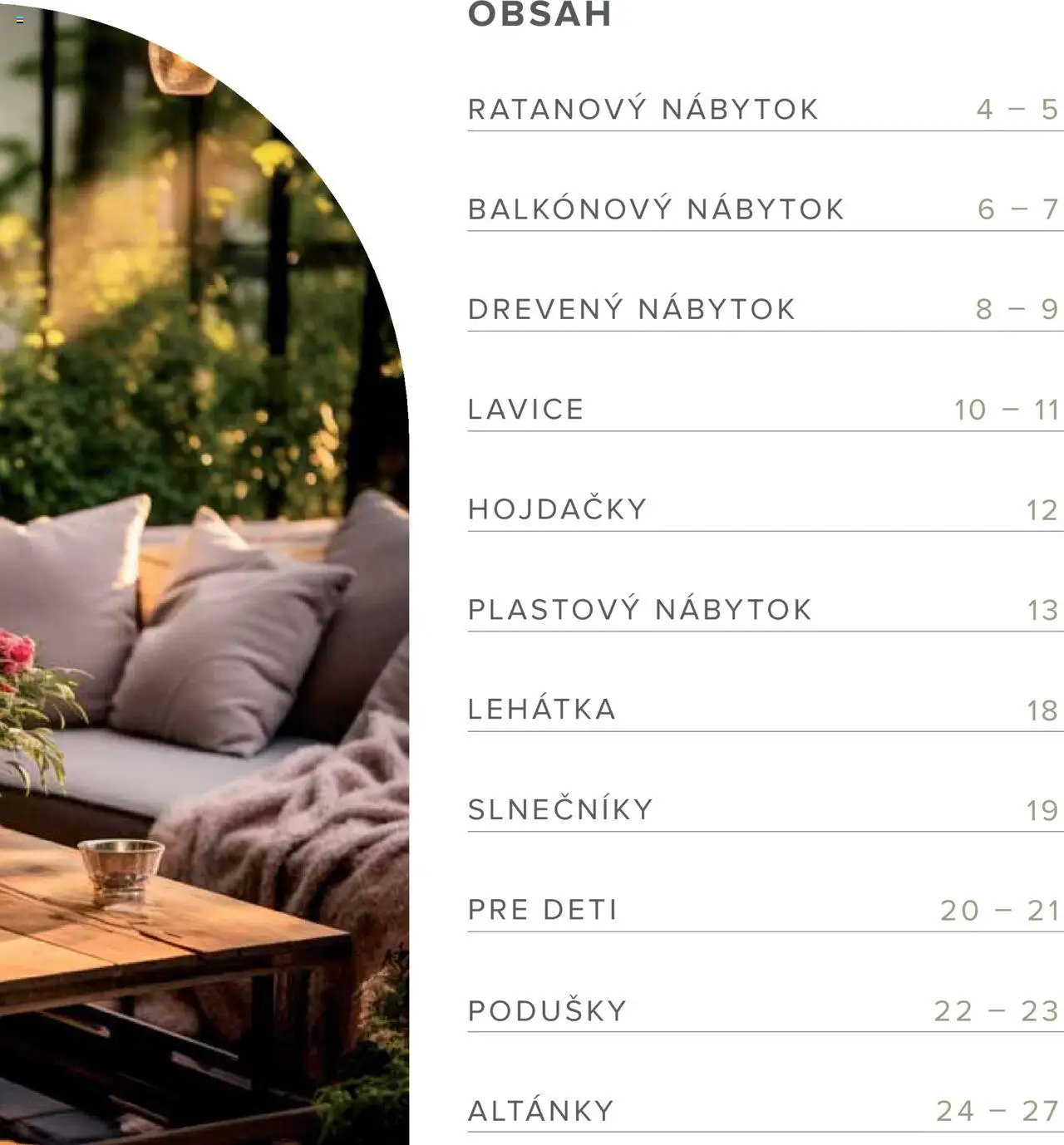 Kinekus katalóg záhradný nábytok │ platný od 14.05.2025 | Strana: 3 | Produkty: Nábytok, Ratanový nábytok, Balkónový nábytok, Lehátka