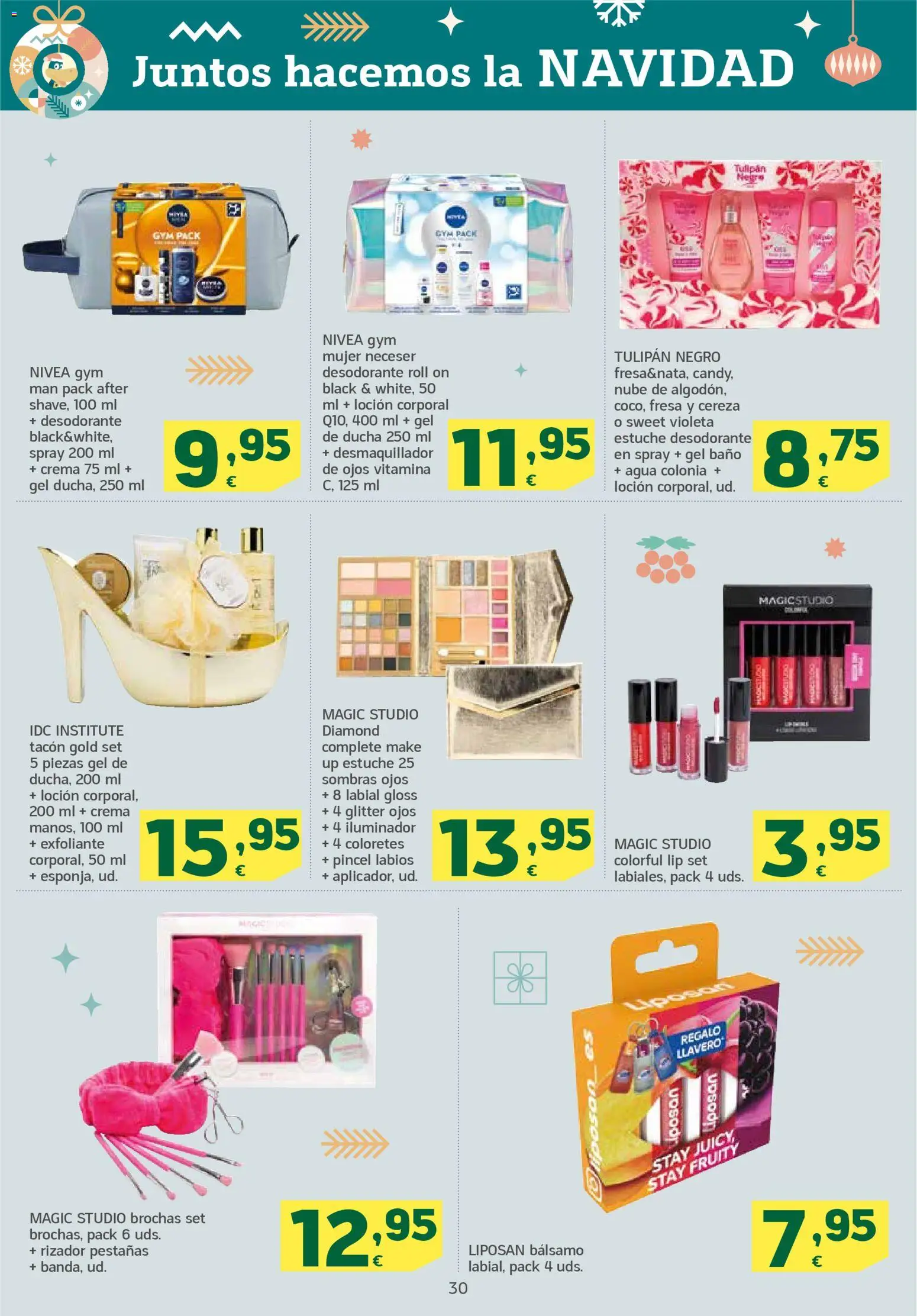 HiperDino folleto │ válido desde el 25.11.2025 | Página: 30 | Productos: Colonia, Crema, Ducha, Neceser