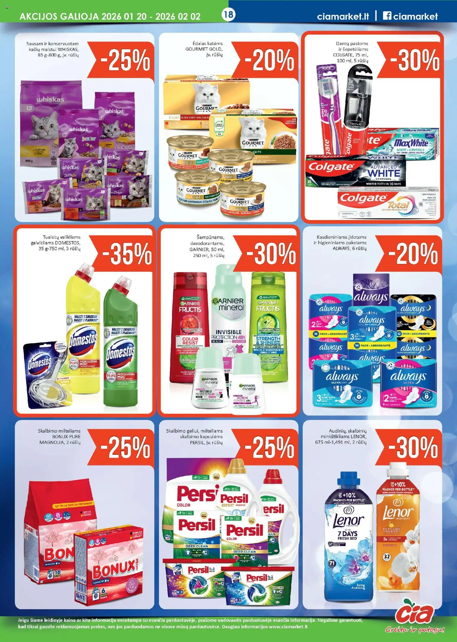 ČIA MARKET akcijos nuo 20.01.2026 | Puslapis: 18