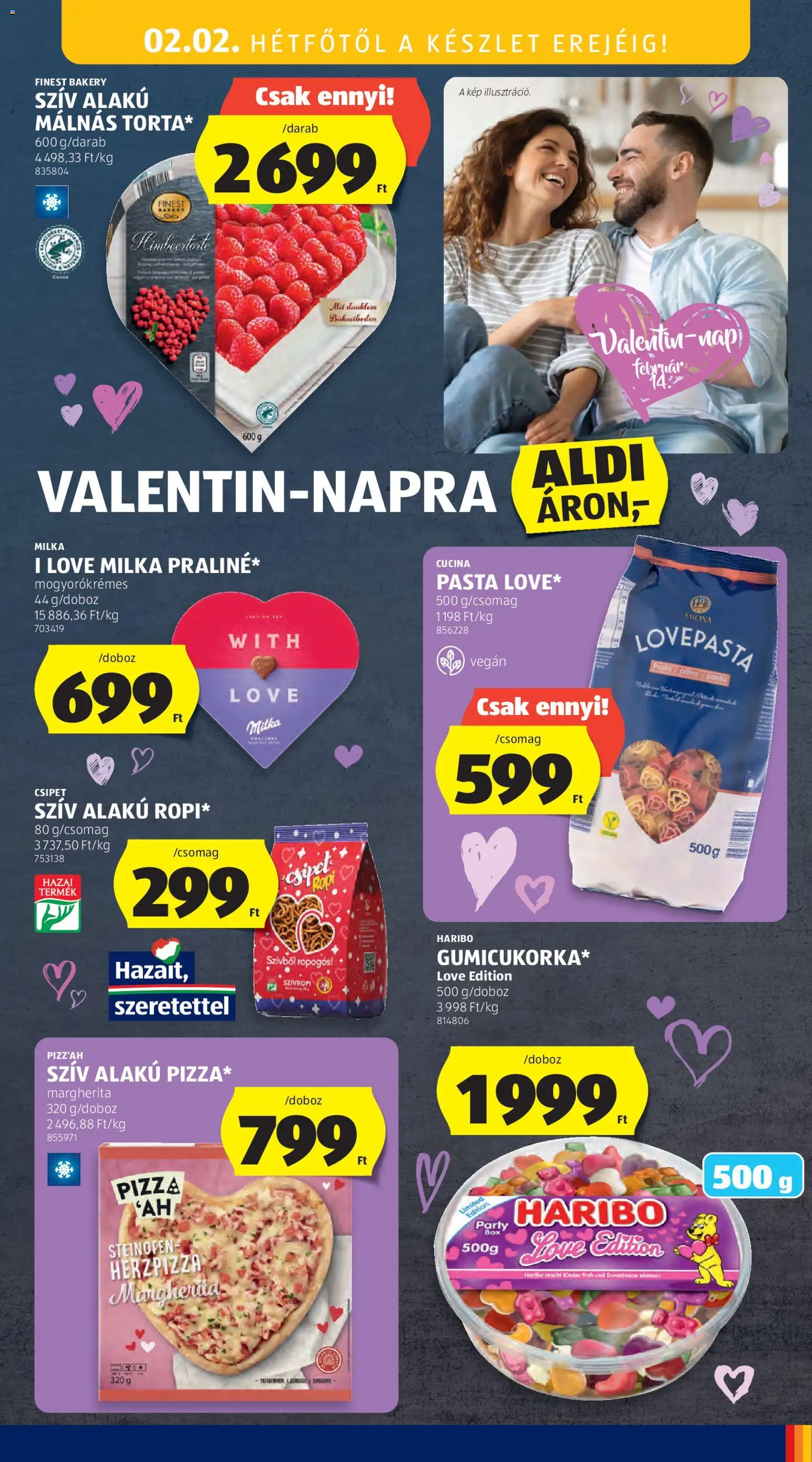 Aldi akciós ujság - amely érvényes a következő dátumtól: 29.01.2026 | Oldal: 33 | Termékek: Torta, Pizza, Vegán