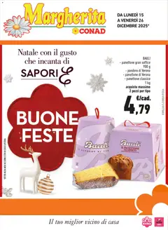 Anteprima del volantino Conad Margherita Lombardia catalogo valido a partire dal 15.12.2025