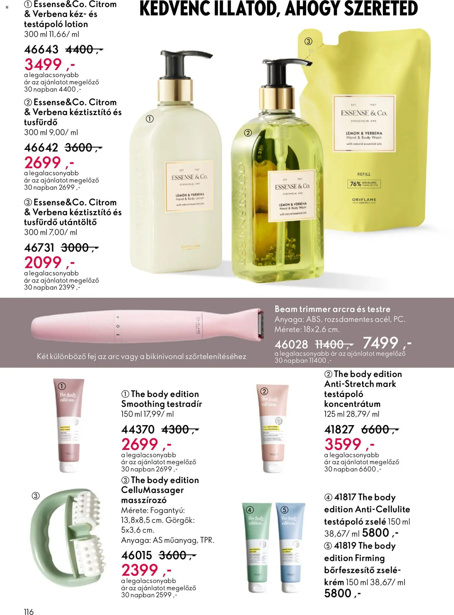 Oriflame akciós ujság - amely érvényes a következő dátumtól: 22.10.2025 | Oldal: 116 | Termékek: Body, Testápoló, Tusfürdő, Citrom