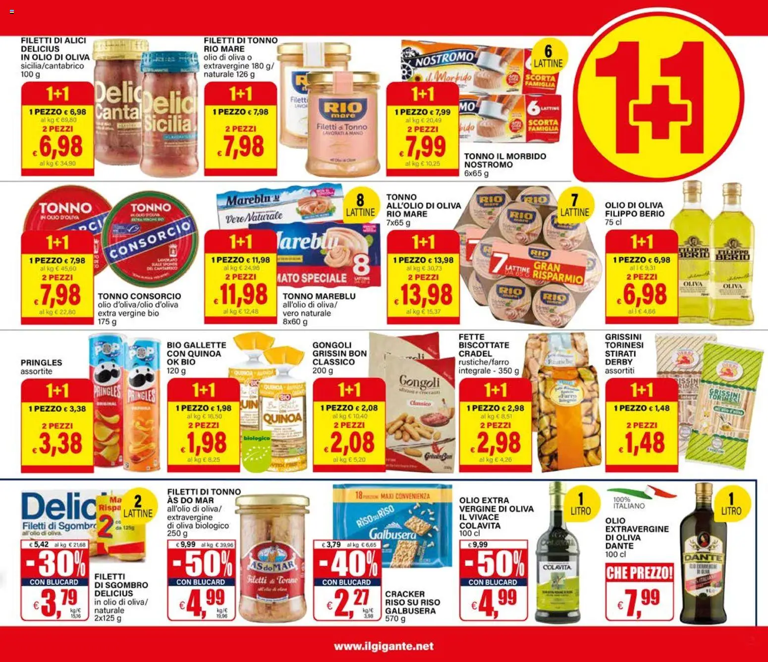 Volantino Il Gigante del 19.02.2026 | Pagina: 9 | Prodotti: Riso, Tonno, Sgombro, Alici