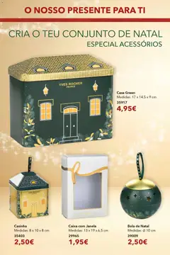 Pré-visualização Caixa com Janela, Box with window, measures: 13 x 19 x 6,5 cm válido de 12.12.2025 | Página: 10