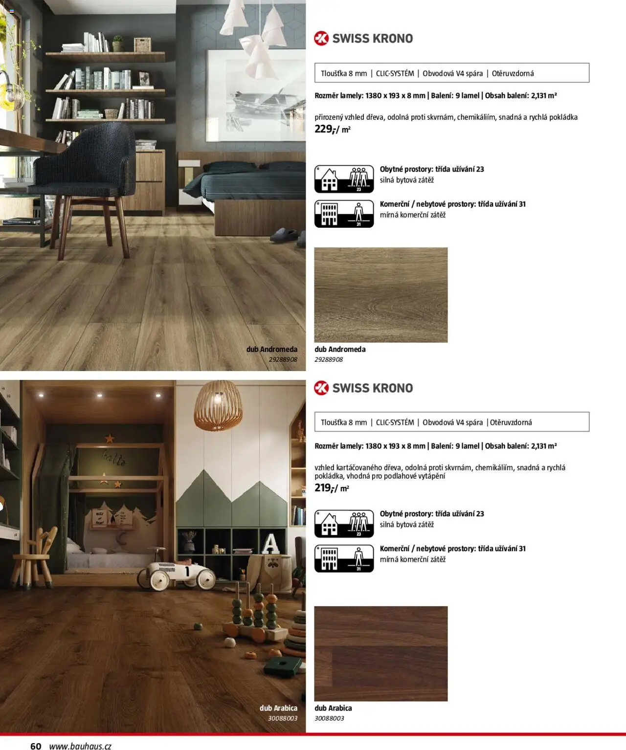 Bauhaus katalog Podlahové krytiny od 01.08.2025 | Strana: 60