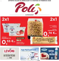 Anteprima del volantino Volantino Poli valido a partire dal 11.02.2026