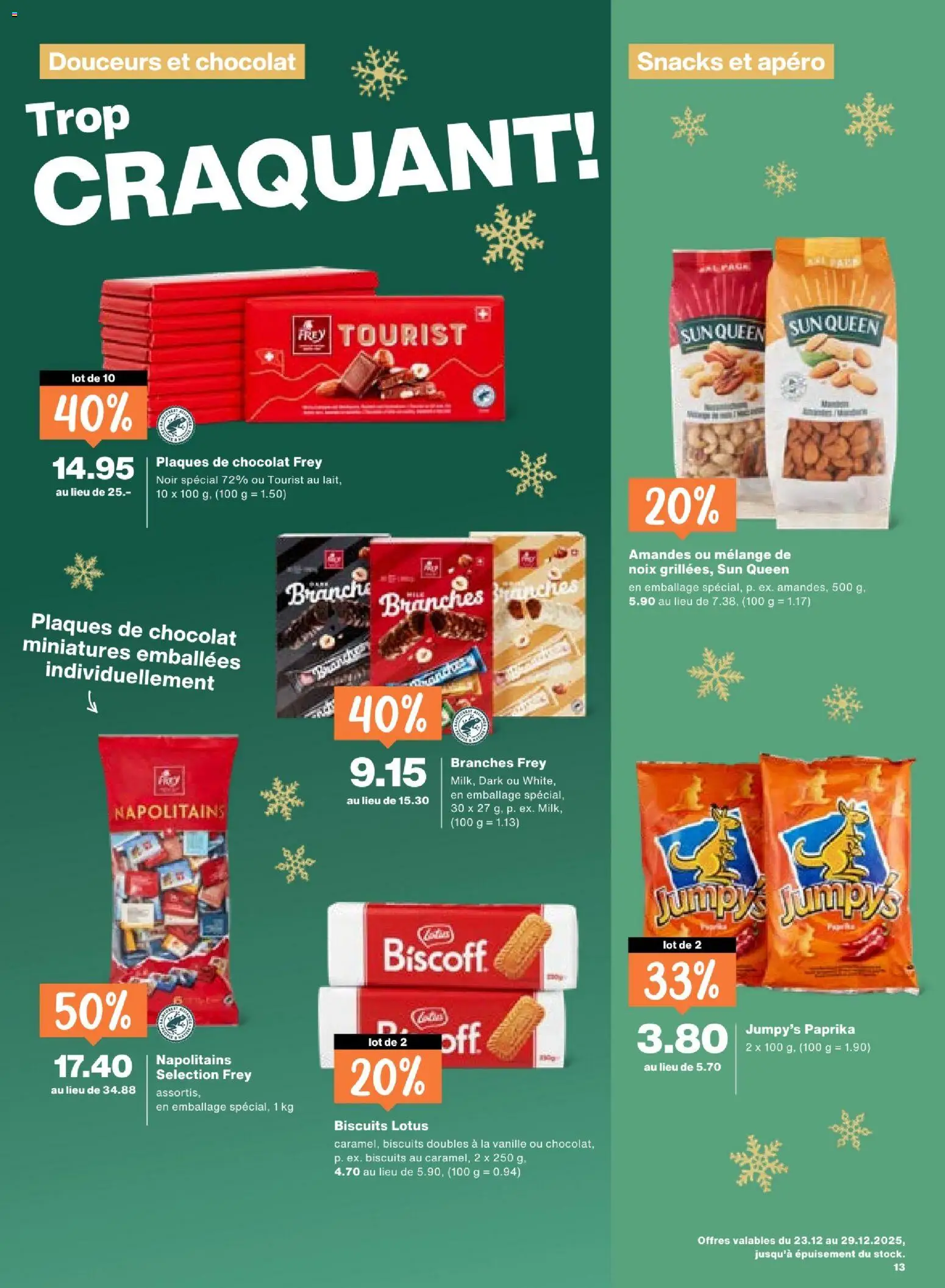 Migros Aktionen FR – gültig ab 23.12.2025 | Seite: 13 | Produkte: Chips