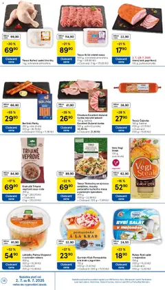 Tesco leták - Hypermarket od 02.07.2025 | Strana: 18 | Produkty: Šunka, Párky, Steak, Maso