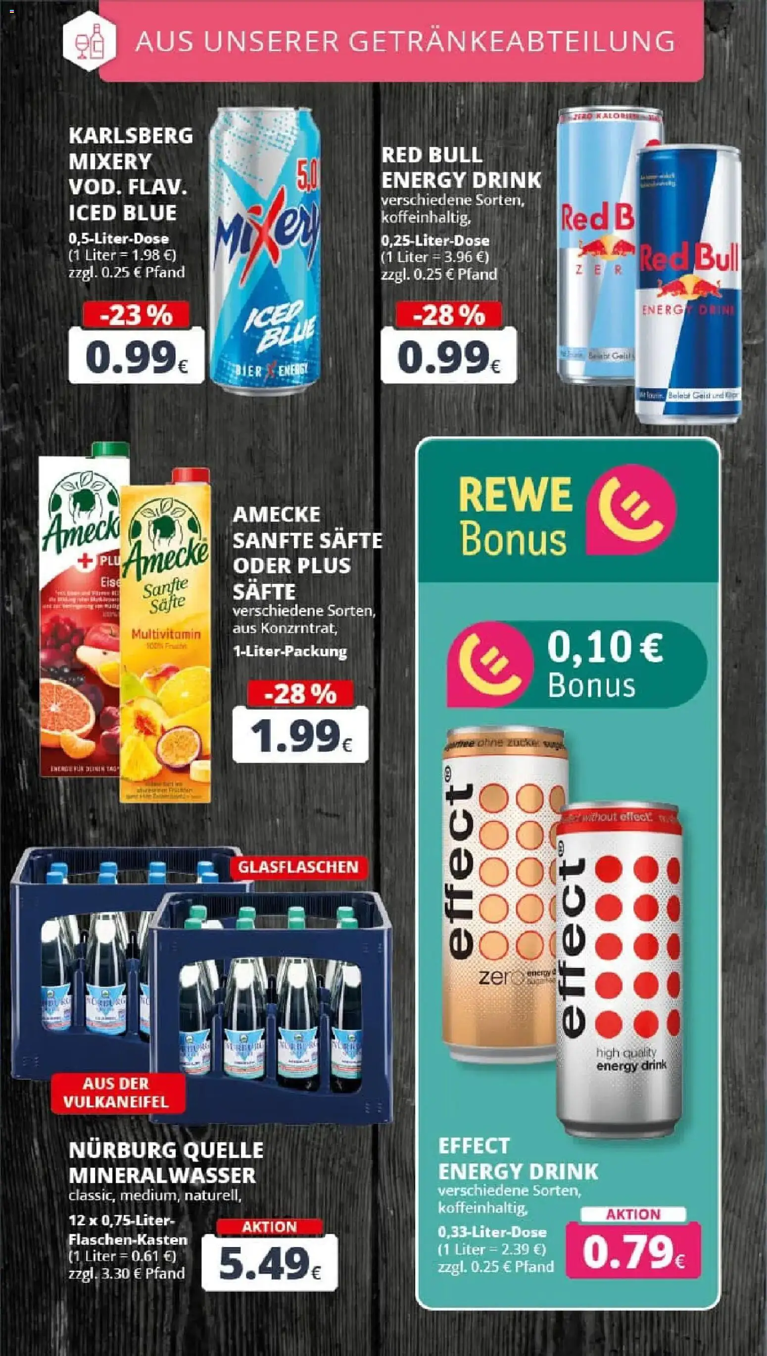 Rewe prospekt Bergheim	 – gültig ab 26.01.2026 | Seite: 20 | Produkte: Red bull, Energy, Zucker, Mixery
