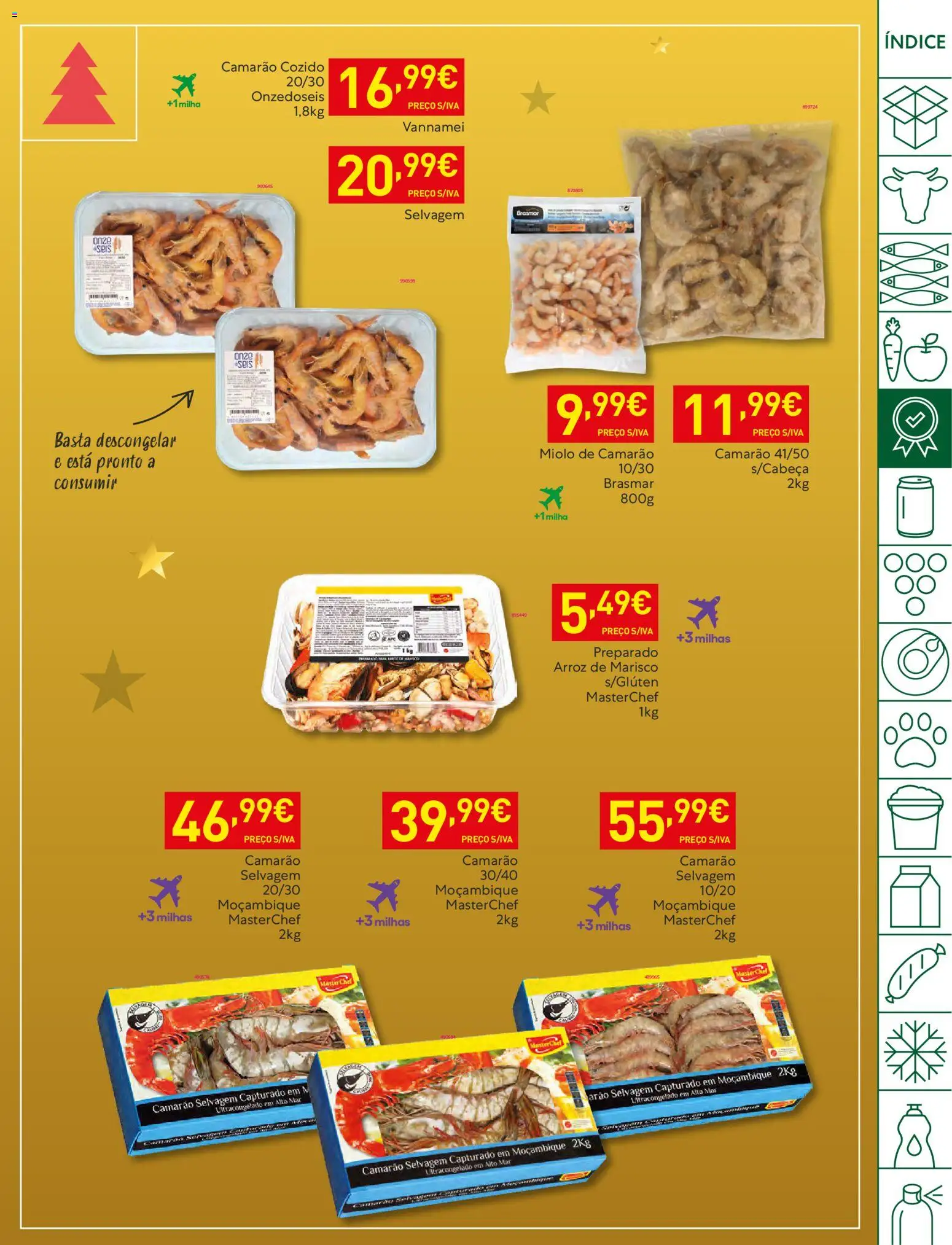 Recheio folheto │ válido de 23.12.2025 | Página: 11 | Produtos: Camarão, Arroz