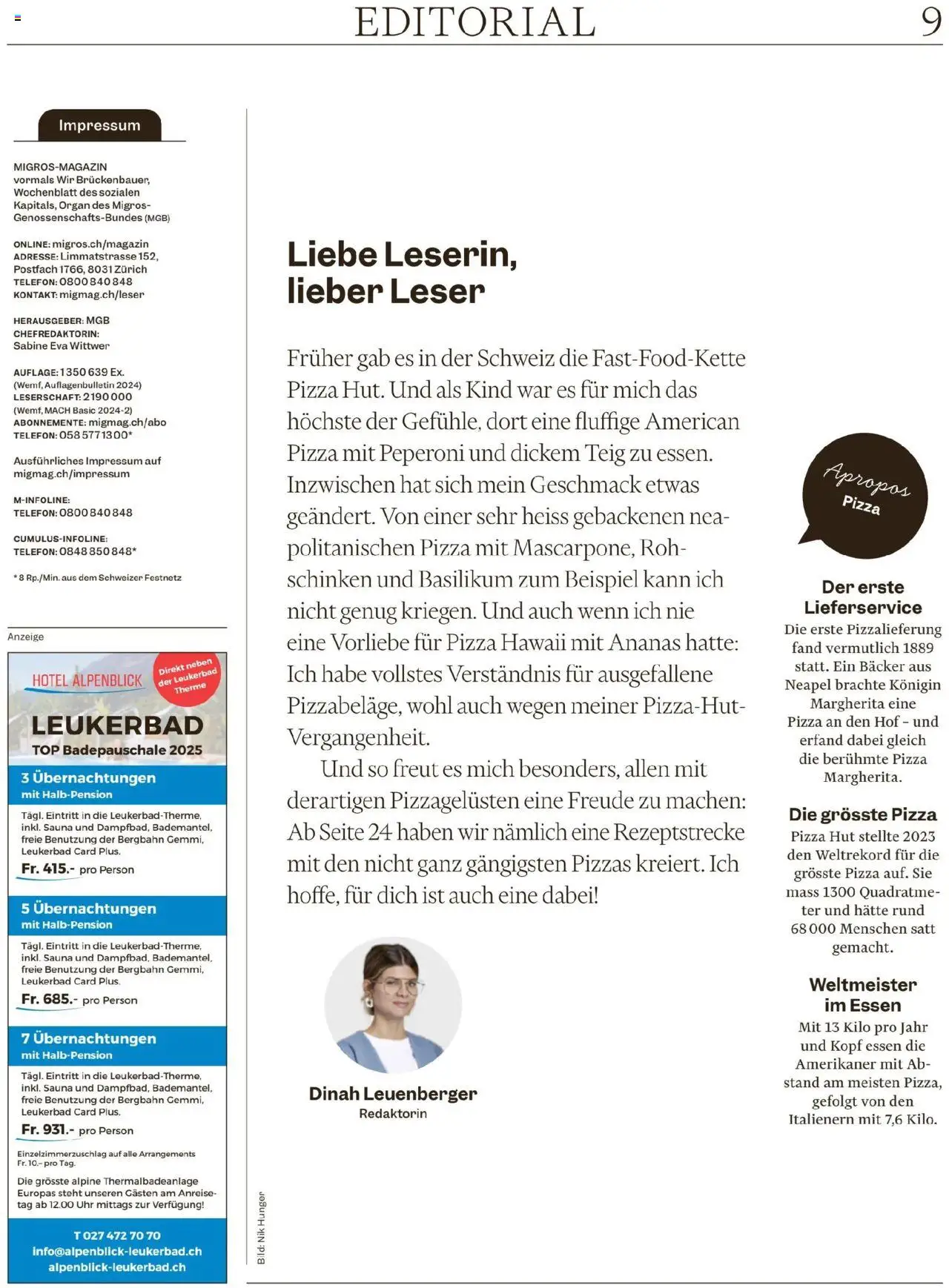 Migros - Magazin ab 12.08.2025 | Seite: 9 | Produkte: Schinken, Ananas, Telefon, Uhr