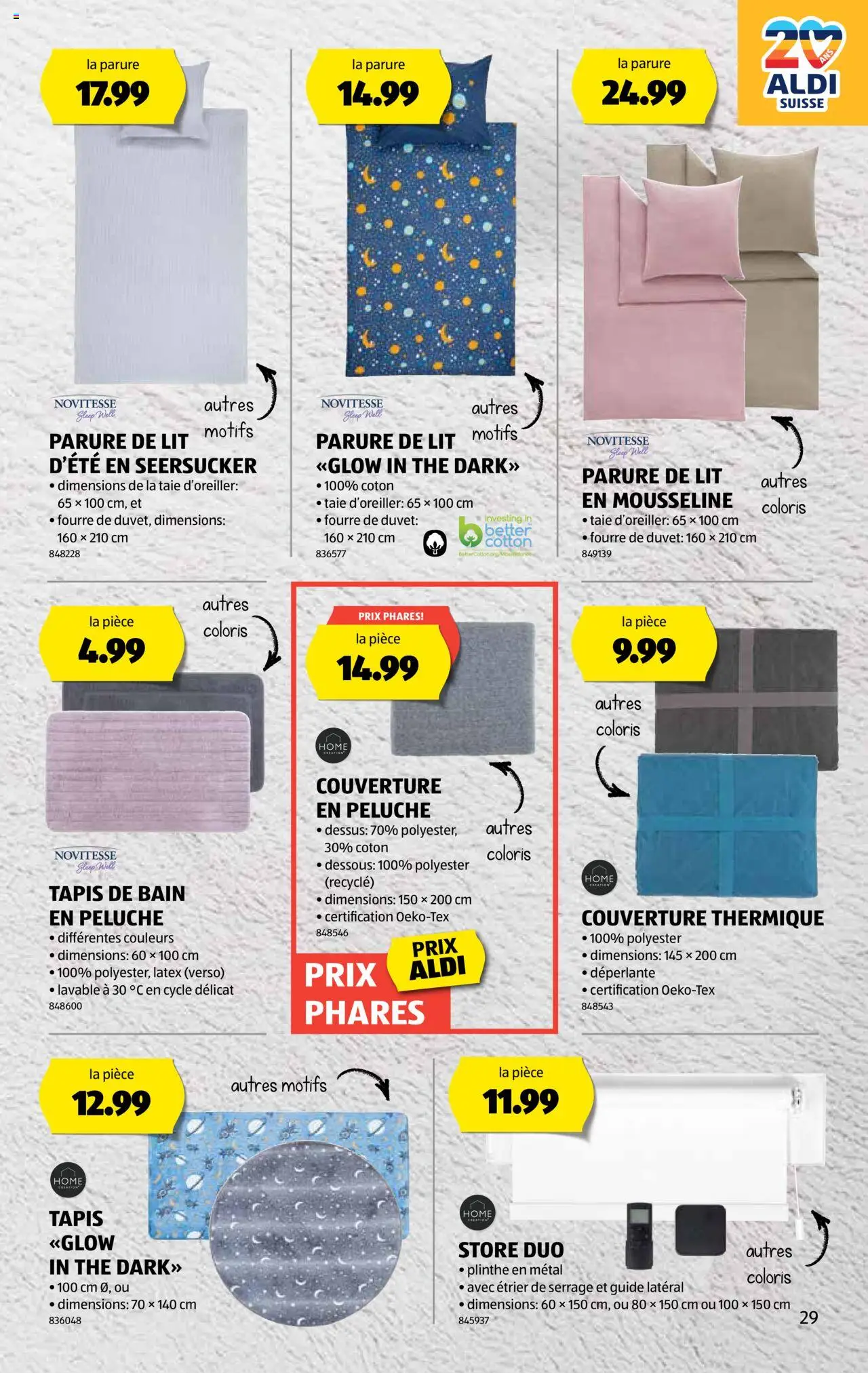 Aldi Aktionen FR – gültig ab 11.09.2025 | Seite: 30 | Produkte: Dessous