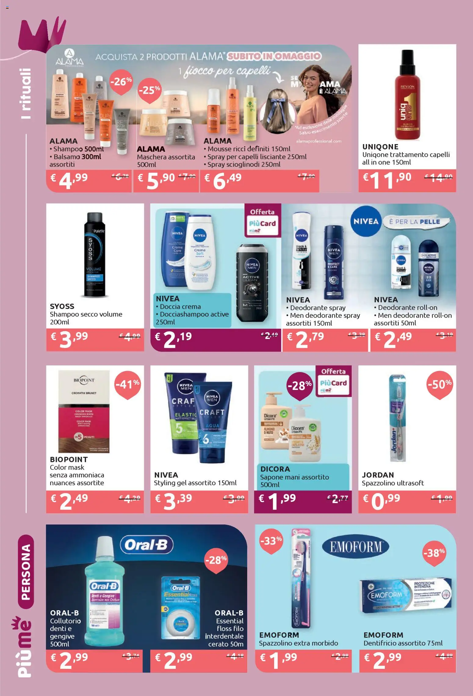 Volantino IperSoap del 09.03.2026 | Pagina: 14 | Prodotti: Maschera, Sapone, Deodorante, Collutorio