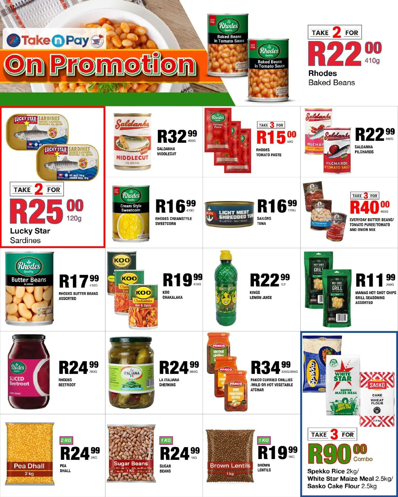 New Take n Pay catalogue – valid from 10.11.2025 | Page: 6 | Products: Microdifusor, Butter, Sauce, Sugar