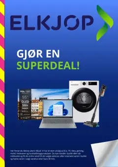 Forhåndsvisning av Elkjøp kundeavis gyldig fra 07.10.2025