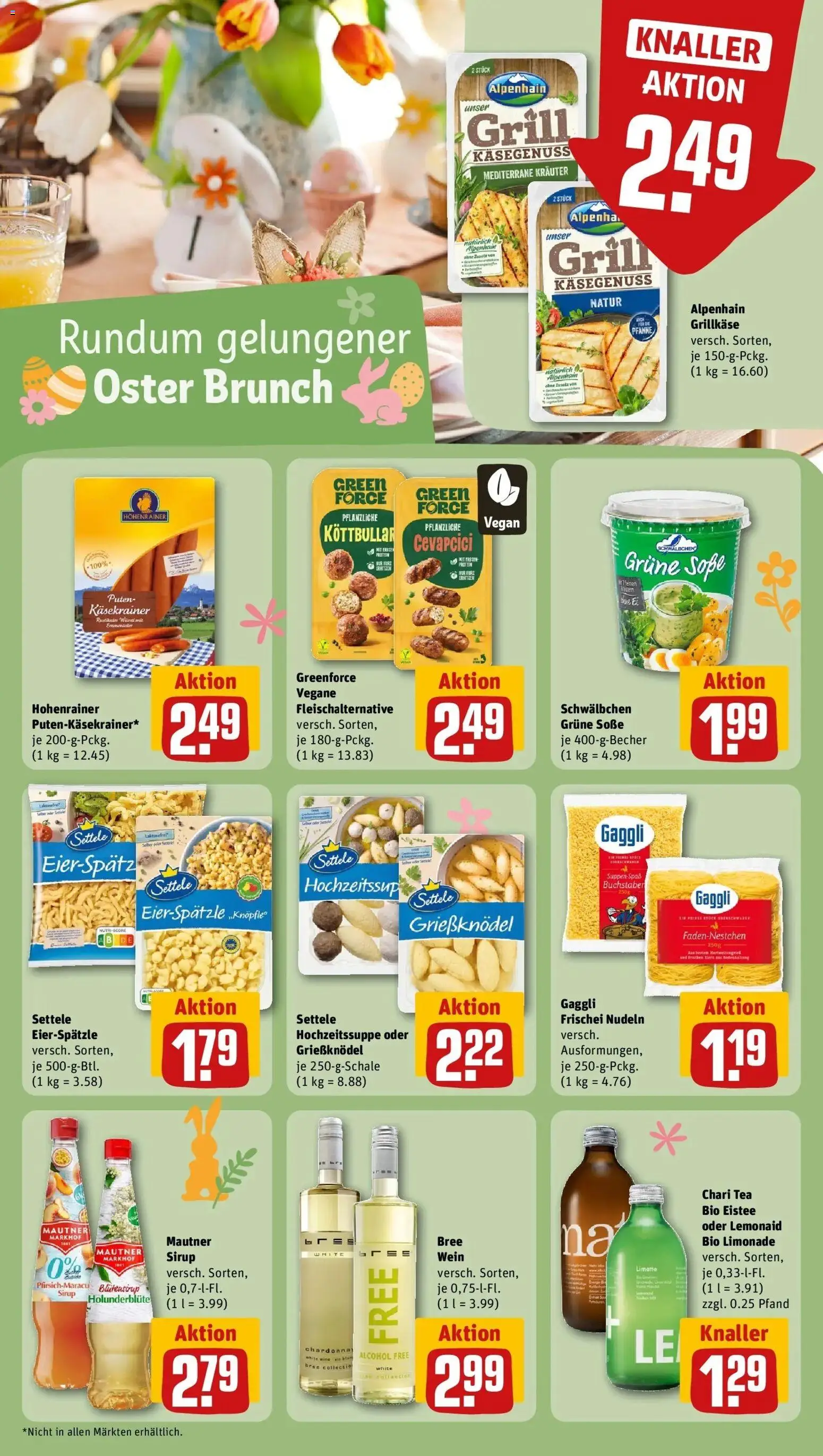 Rewe Prospekt München / Altstadt-Lehel	 – gültig ab 30.03.2026 | Seite: 18 | Produkte: Grill, Bree, Sirup, Soße