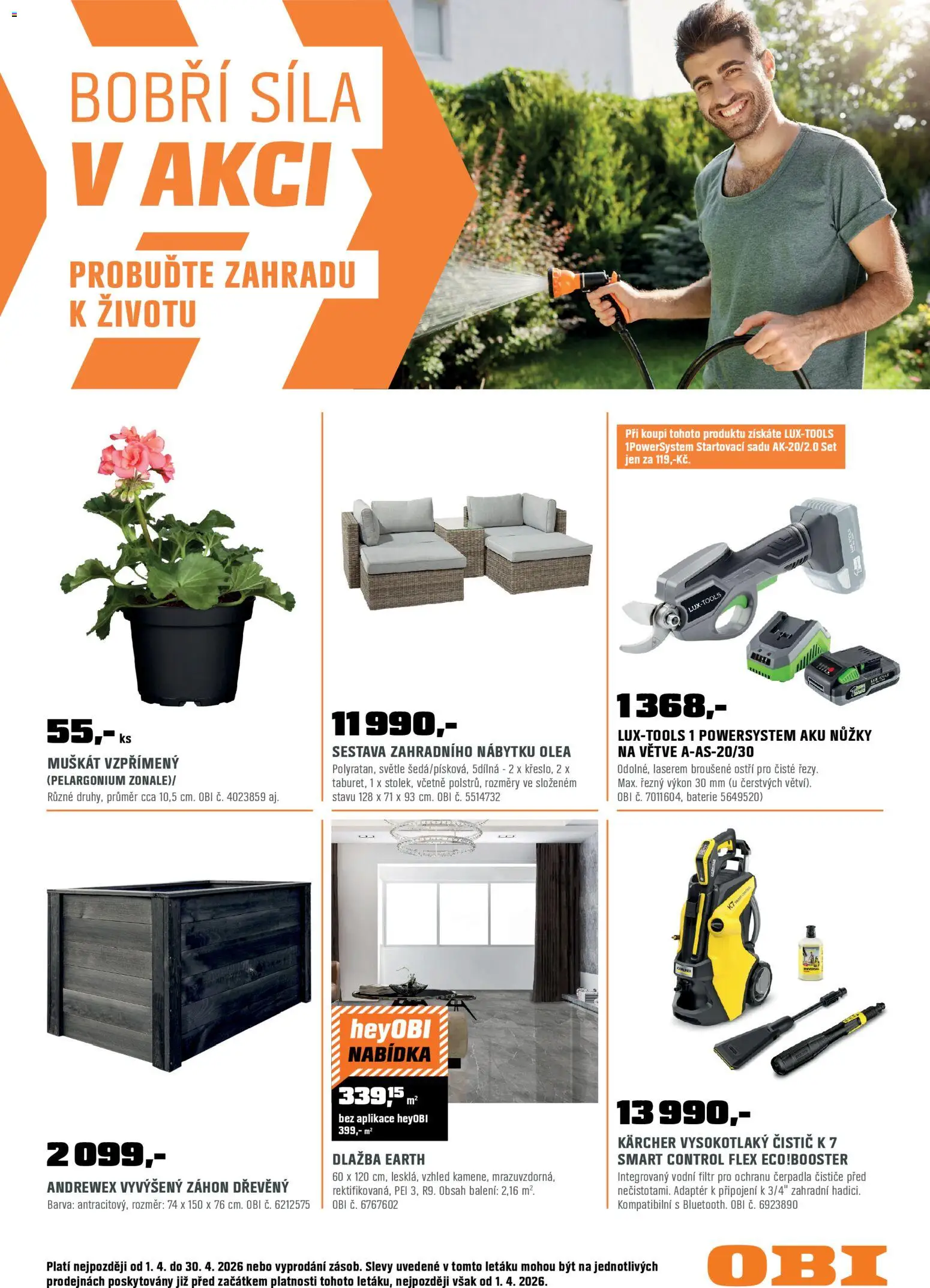 OBI leták od 01.04.2026 | Strana: 1
