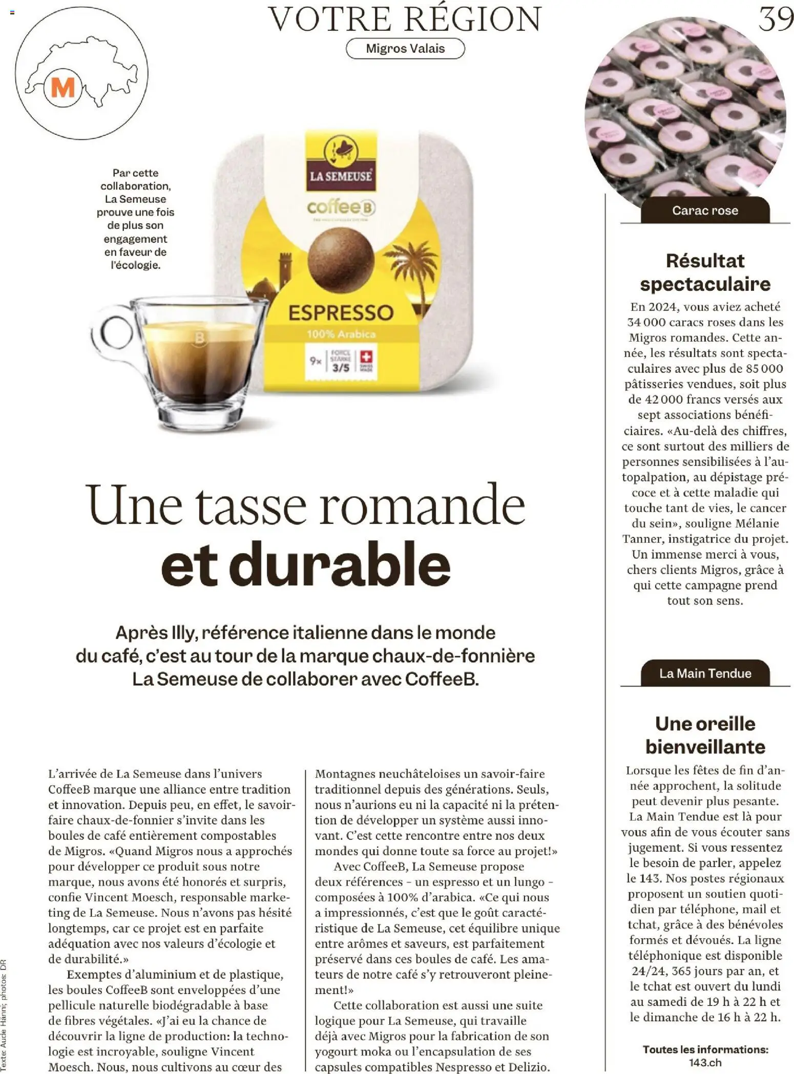 Migros Magazine FR – gültig ab 02.12.2025 | Seite: 39