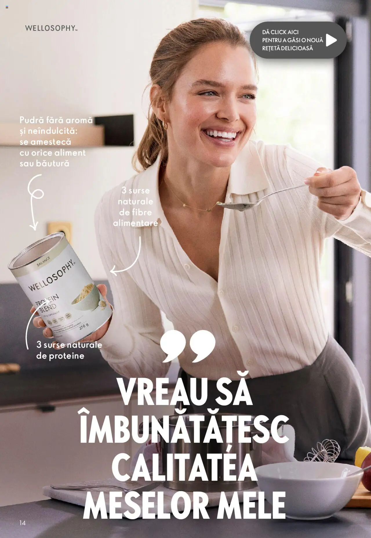 Oriflame catalog - Wellosophy – valabil de la 31.10.2023 | Pagină: 14 | Produse: Pudră