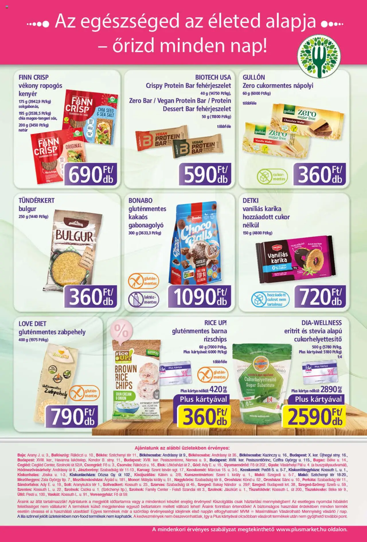 Plus Market akciós ujság - amely érvényes a következő dátumtól: 18.09.2025 | Oldal: 12 | Termékek: Chips, Protein, Gluténmentes, Cukor