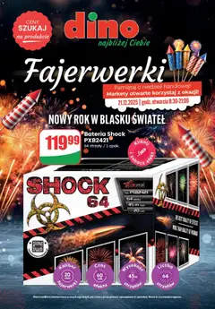 Pogląd oferty "Dino Gazetka - Fajerwerki" - ważna od 14.12.2025