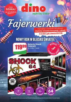 Pogląd oferty "Dino Gazetka - Fajerwerki" - ważna od 14.12.2025