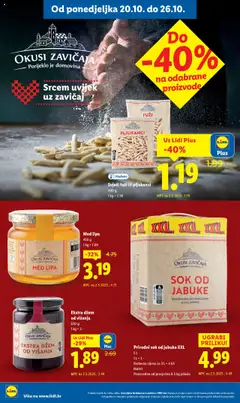 Prirodni sok od jabuke XXL, 5 L. Proizveden od prosječno 8.5 kg jabuka - Pregled kataloga iz trgovine Lidl, vrijedi od 20.10.2025 | Stranica: 14
