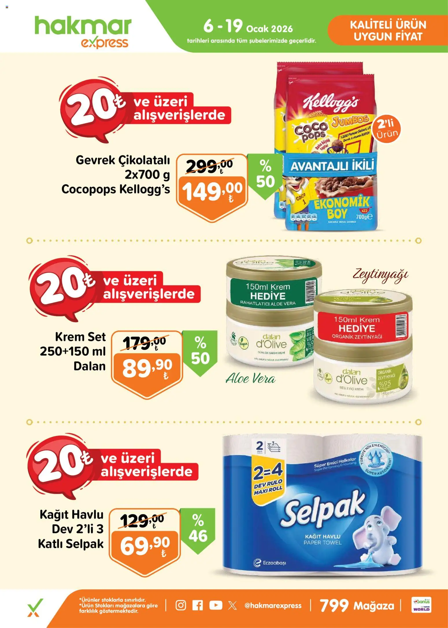 Hakmar Express Salı Aktüel Ürünler - 06.01.2026 tarihinden itibaren geçerlidir | Sayfa: 3 | Ürünler: Gevrek, Toplar, Krem, Ocak