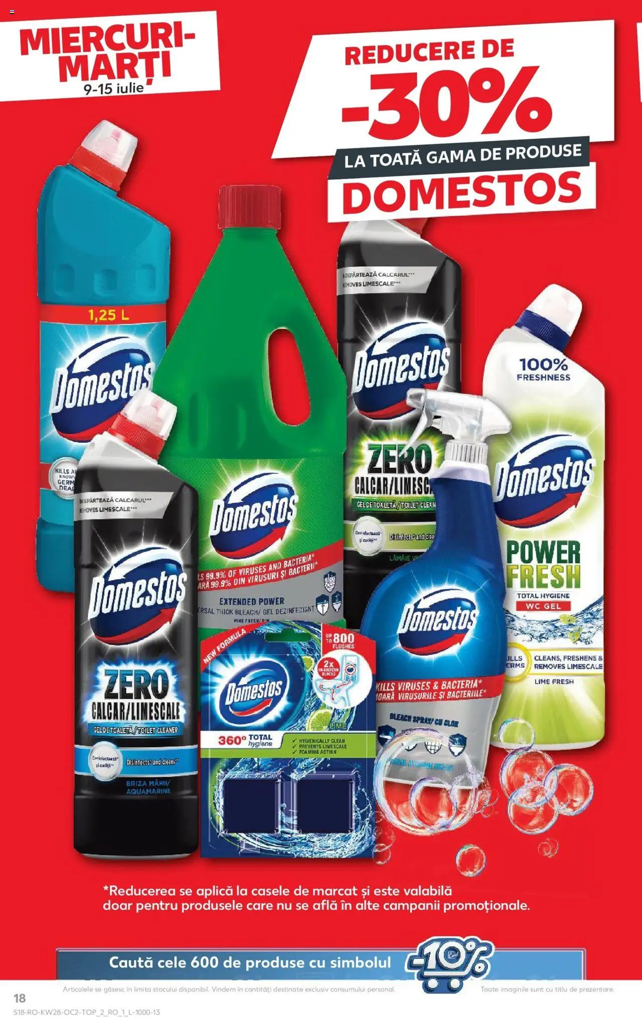 Catalog Kaufland - Braşov – valabil de la 09.07.2025 | Pagină: 18 | Produse: Lime, Pomelo, Toaletă, Gel dezinfectant
