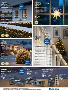 Thansen - Black Friday gyldig fra 26.11.2025 | Side: 7 | Produkter: Batterier, Batteri