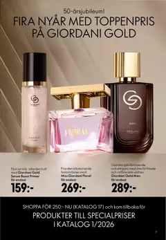 Giordani Gold Serum Boost Primer, Njut av slät, silkeslen hud med Giordani Gold Serum Boost Primer för endast - Förhandsvisning av reklamblad från butik Oriflame aktuell från 10.12.2025 | Sida: 7 | Produkter: Serum, Primer
